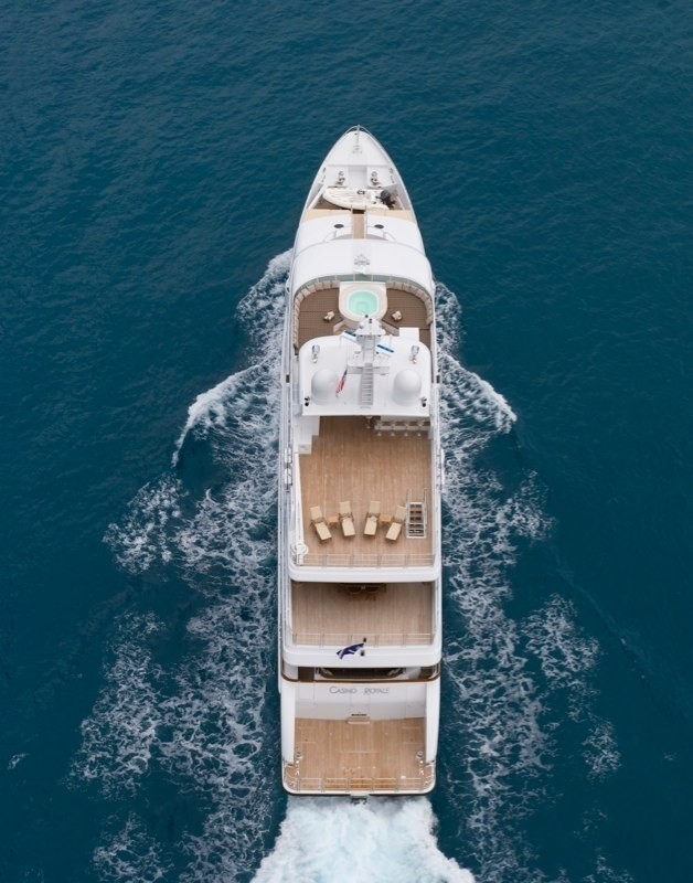 Yacht CASINO ROYALE, Christensen CHARTERWORLD Luxury Superyacht Charters